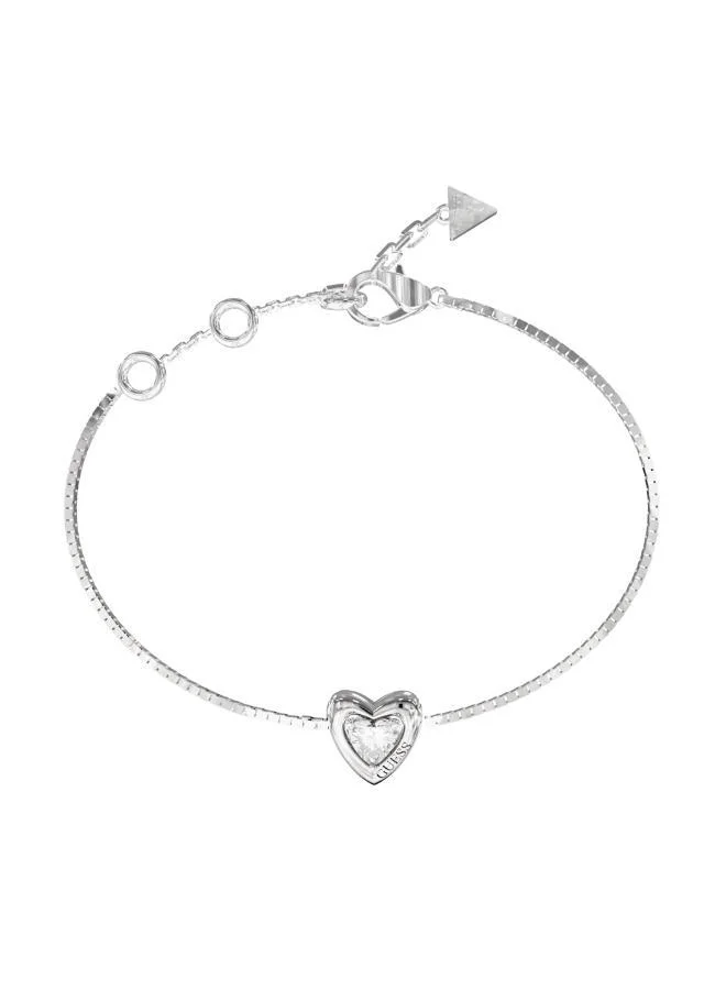 جس سوار سلسلة قلب كريستالي